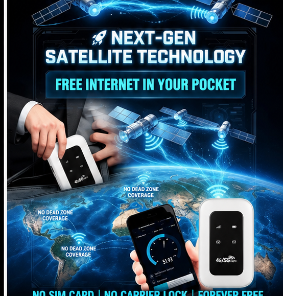 [Global Coverage, Free for Life] Boundless Portable Wi-Fi– 🛡️, No Contract, No Hidden Costs