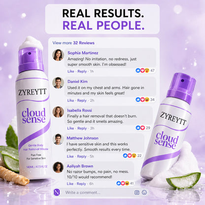 ZYREYTT Pain-Free Hair Removal Cream