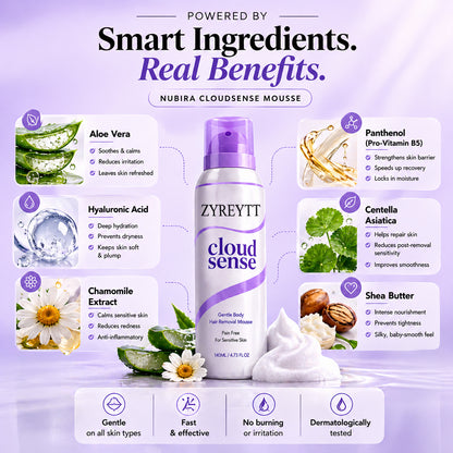 ZYREYTT Pain-Free Hair Removal Cream