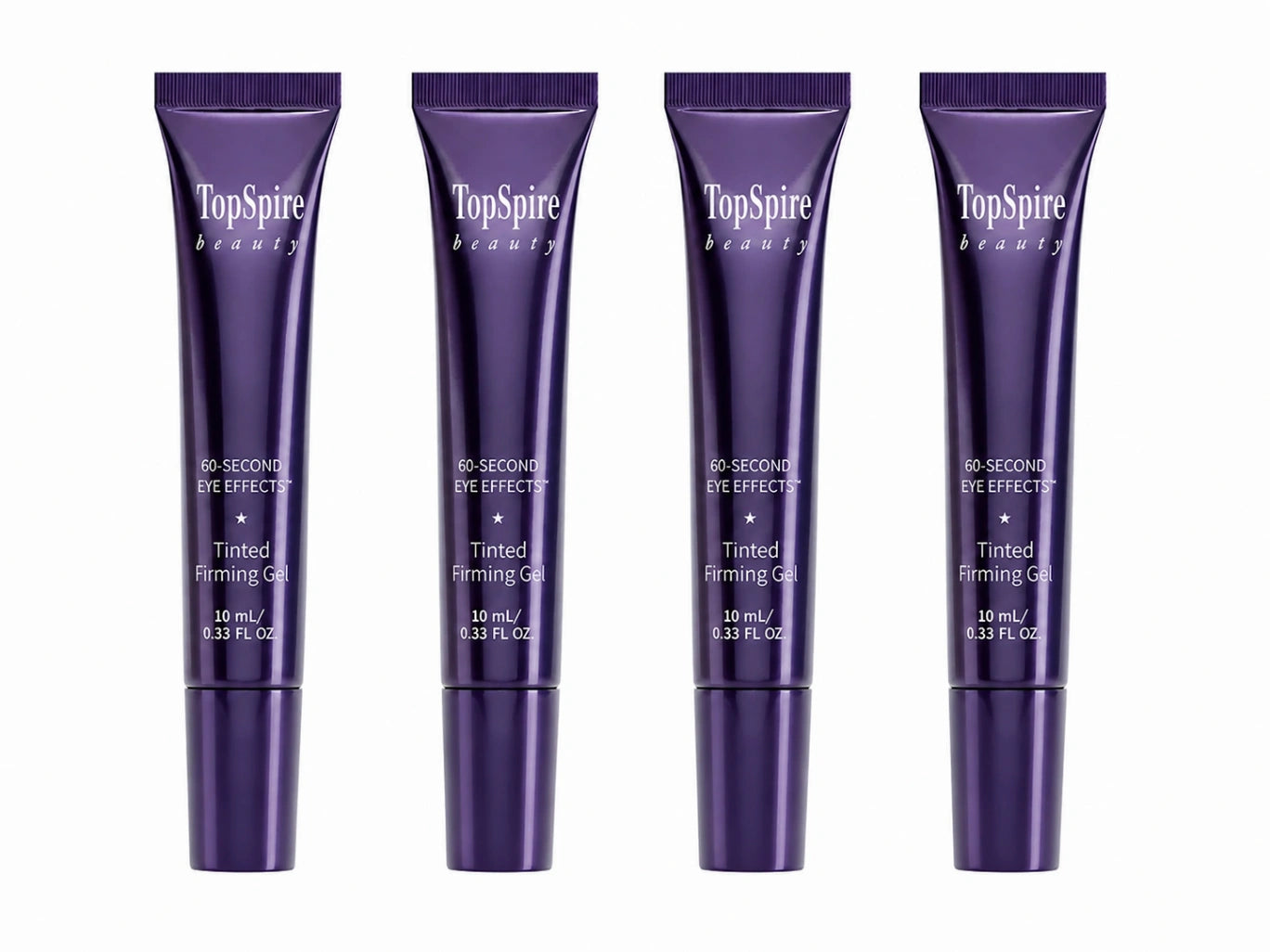 TopSpire 60 Second Effects Tinted Firming Gel - Under Eye Cream For Puffiness And Bags Under Eyes