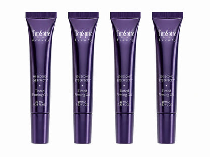 TopSpire 60 Second Effects Tinted Firming Gel - Under Eye Cream For Puffiness And Bags Under Eyes
