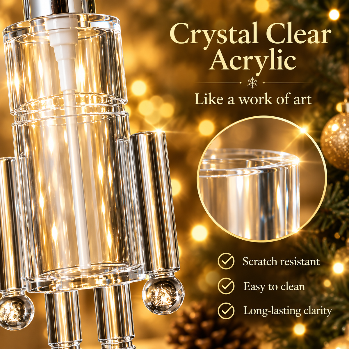 💎 Decorative Nutcracker Soap Dispenser for a Festive Home