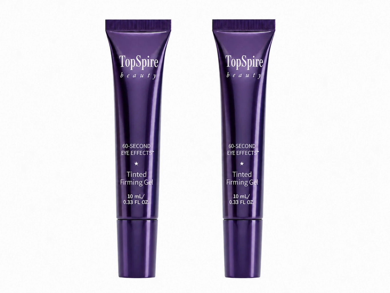TopSpire 60 Second Effects Tinted Firming Gel - Under Eye Cream For Puffiness And Bags Under Eyes