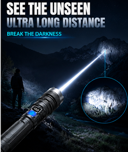 🔦High-power flashlight