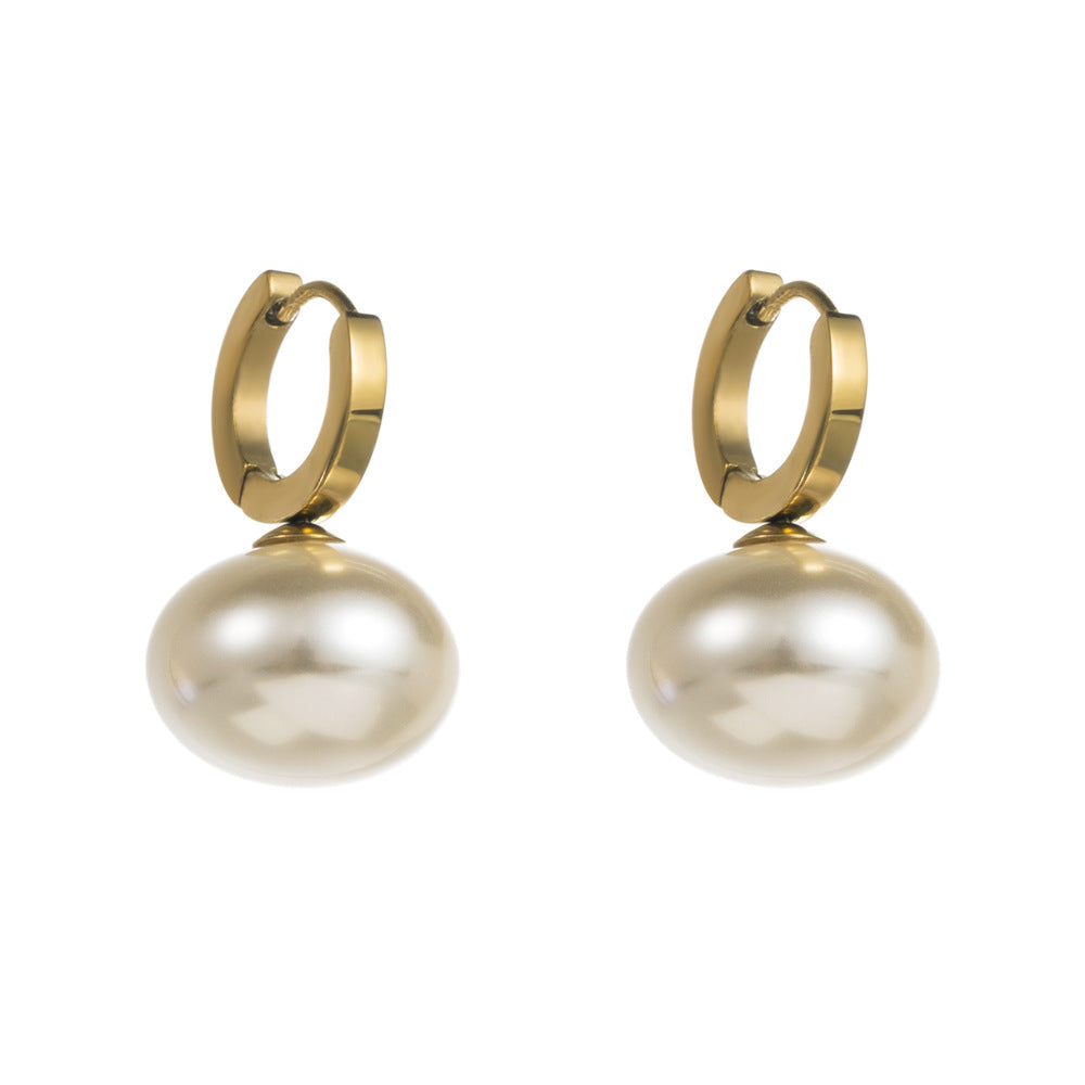 New Titanium Steel Earrings