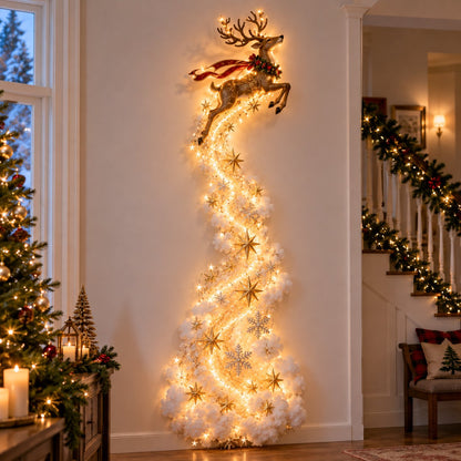 Magical Christmas Wall Light – Create a Holiday Wonderland Without Taking Up Space