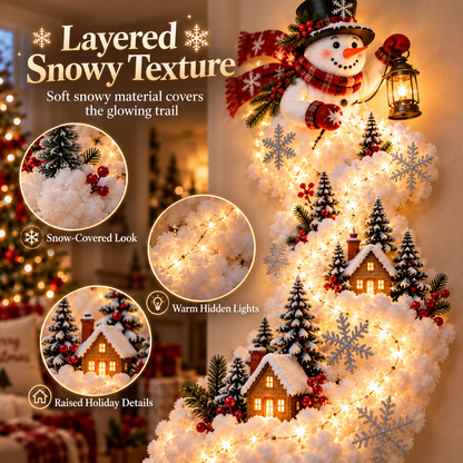 Magical Christmas Wall Light – Create a Holiday Wonderland Without Taking Up Space