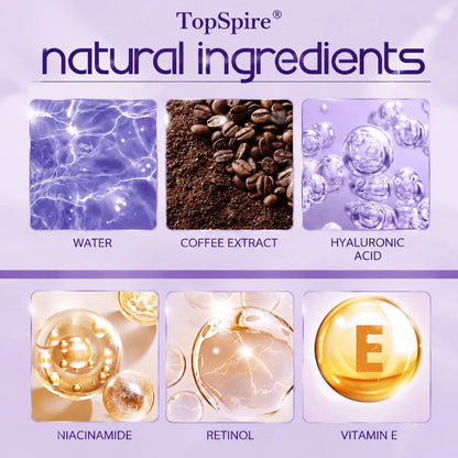 TopSpire 60 Second Effects Tinted Firming Gel - Under Eye Cream For Puffiness And Bags Under Eyes