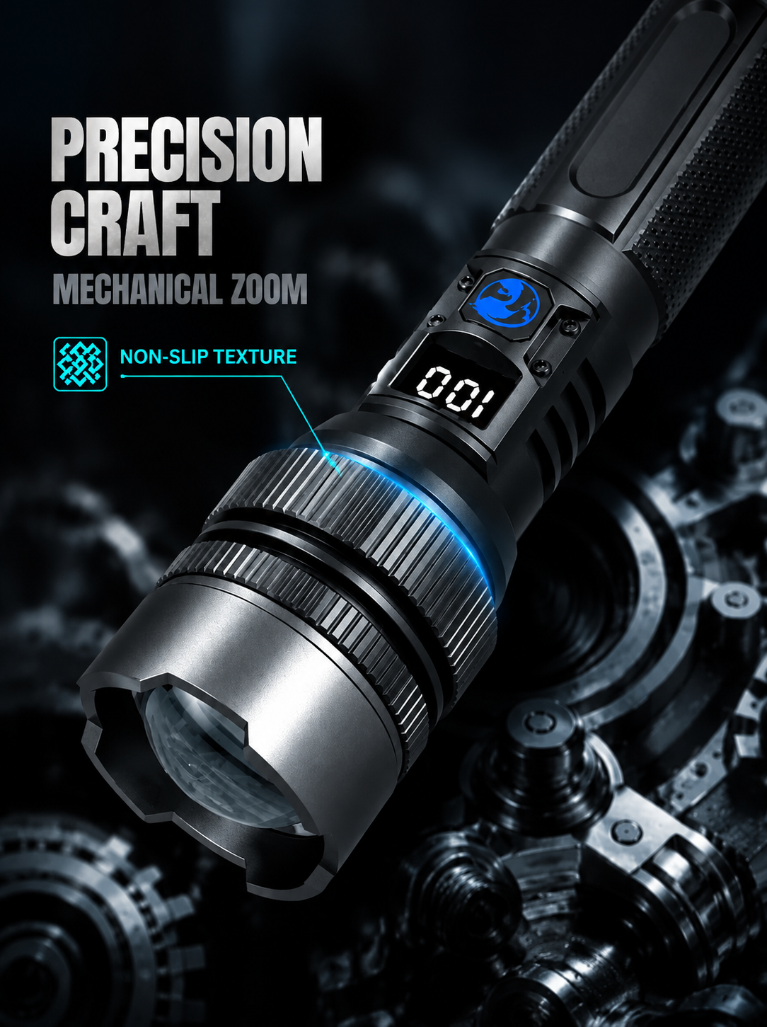 🔦High-power flashlight
