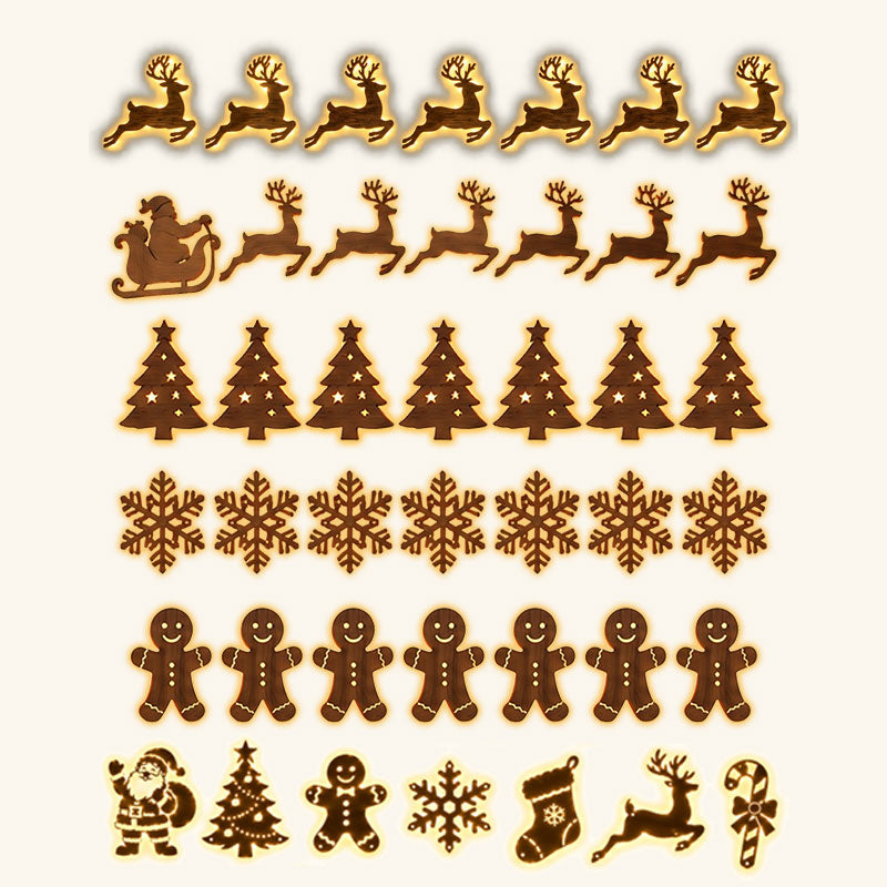 🎄Bring Christmas Magic Home – Glowing Reindeer Wall Decor