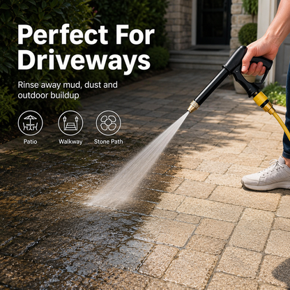 🔥55% OFF TODAY💦Powerful Turbo High-Pressure Water Cannon PremiumWater Gun for Cars & Gardens