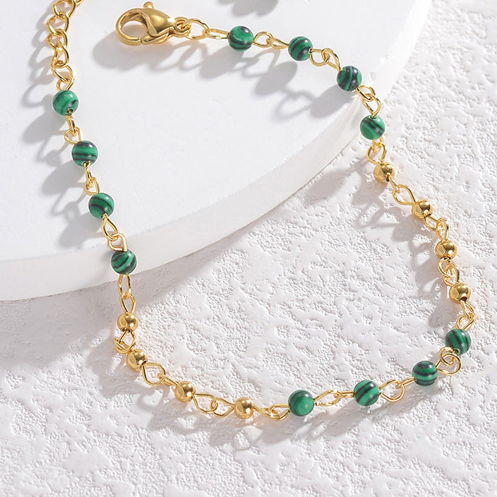 Retro style bead splicing women's bracelet