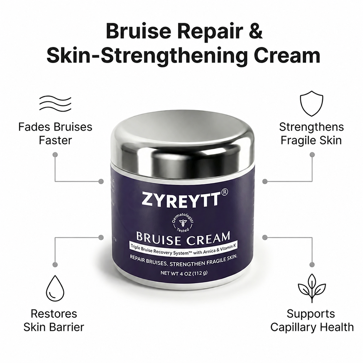 💥100K+ SOLD💕- ZYREYTT® Bruise Repair & Skin-Strengthening Cream