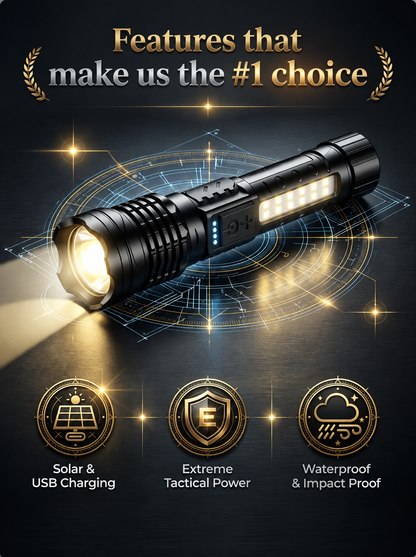 🔦High-power flashlight
