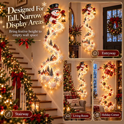 Magical Christmas Wall Light – Create a Holiday Wonderland Without Taking Up Space
