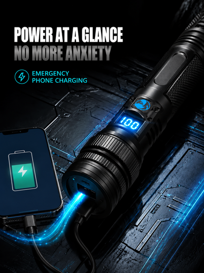 🔦High-power flashlight