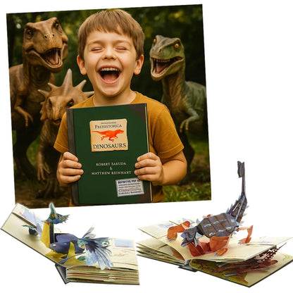 🌞 SUMMER SALE: Save 50% on your favorite products! Interactive 3D Pop-Up Dinosaur Encyclopedia